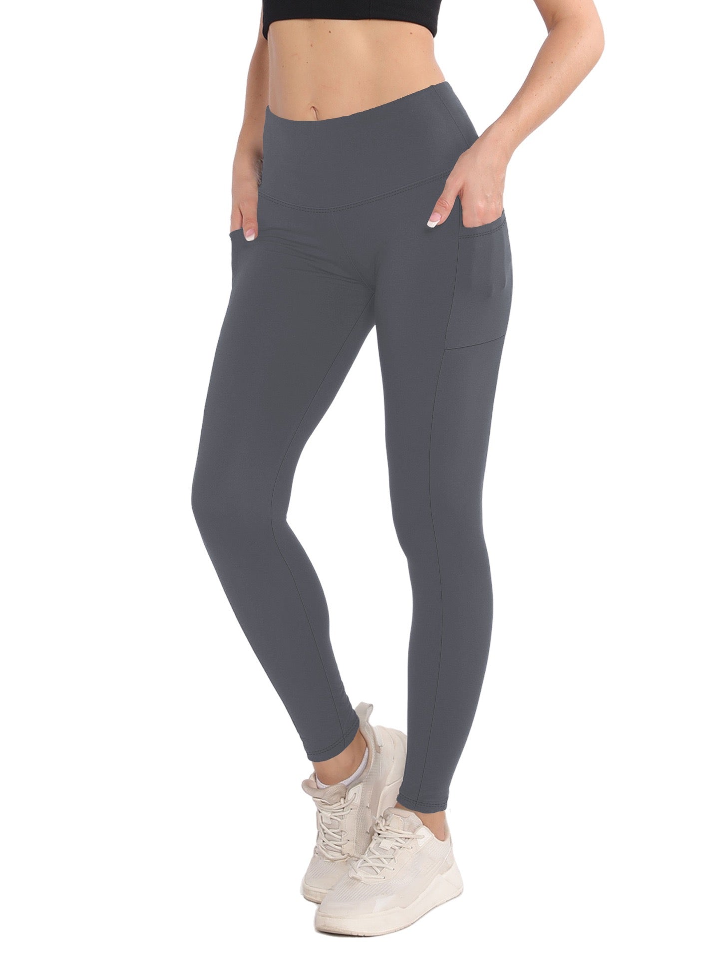 2025 Anti-Cellulite Compression High Waist Slim Leggings With Pockets