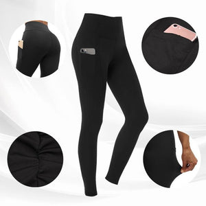 2024 New Anti-Cellulite Compression High Waist Slim Leggings With Pockets