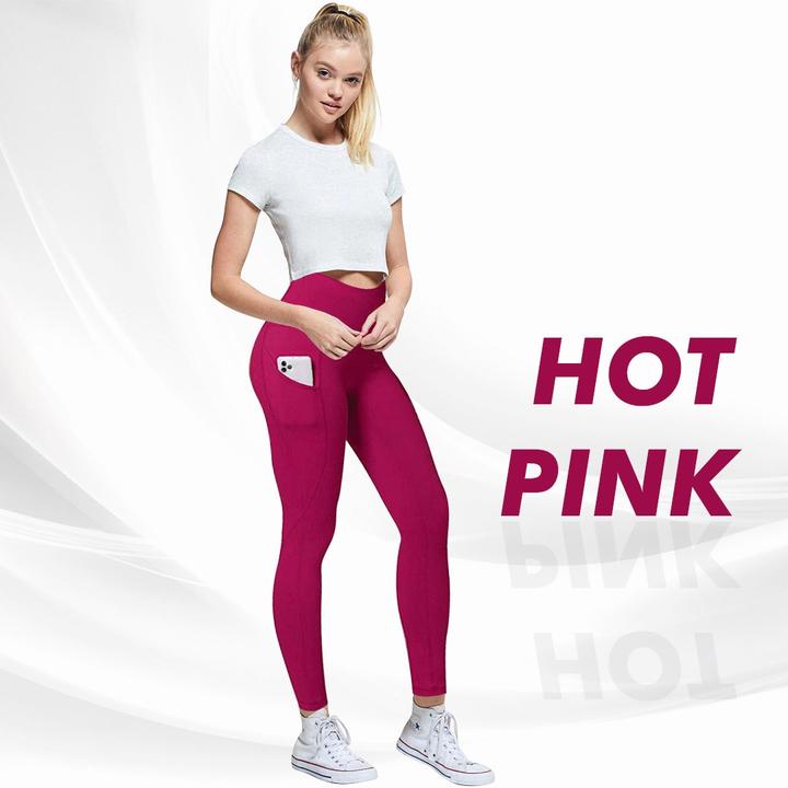 2024 New Anti-Cellulite Compression High Waist Slim Leggings With Pockets