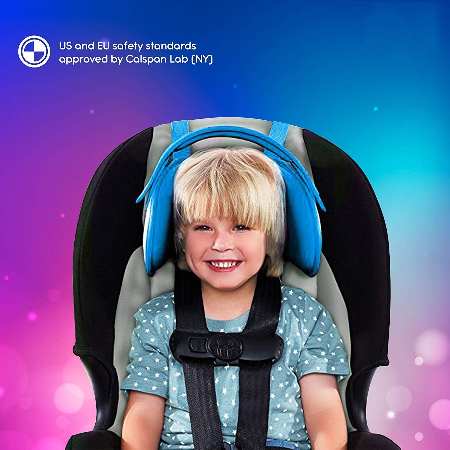 NEW | Child Car Seat Head Support - A Comfortable Safe Sleep Solution | EMPIRE®