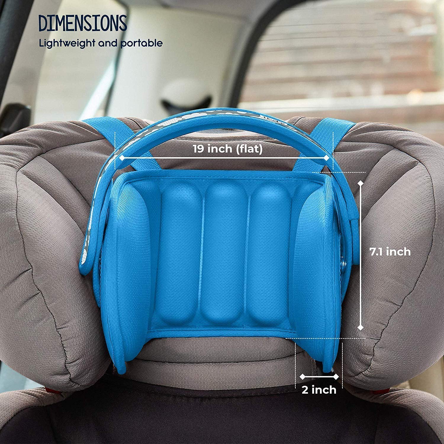 NEW | Child Car Seat Head Support - A Comfortable Safe Sleep Solution | EMPIRE®