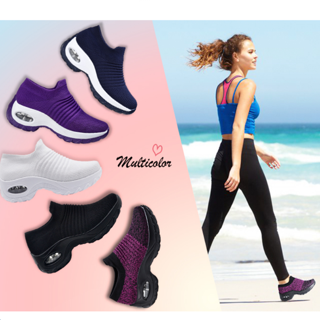 Women's Walking Shoes Sock Sneakers ( HOT SALE !!!-60% OFF Today Only )