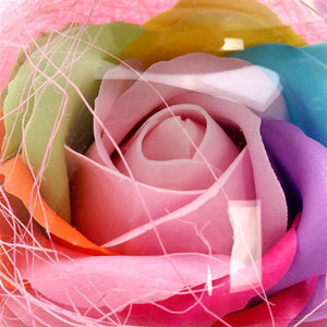 Bloom - LED Rose Bottle Lamp